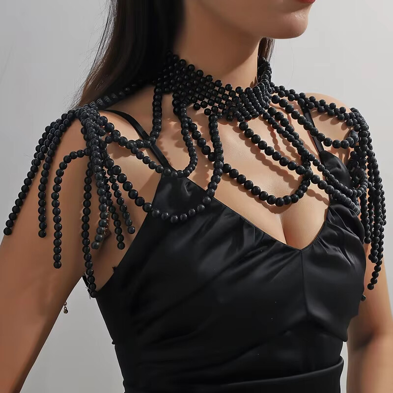 Body Jewelry Ends - 1 ZESTAW szal biżuteria na ciało