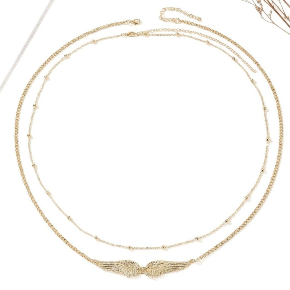 Body Jewelry Charms - Modny Elegancki Podwójny Łańcuszek na Ciało
