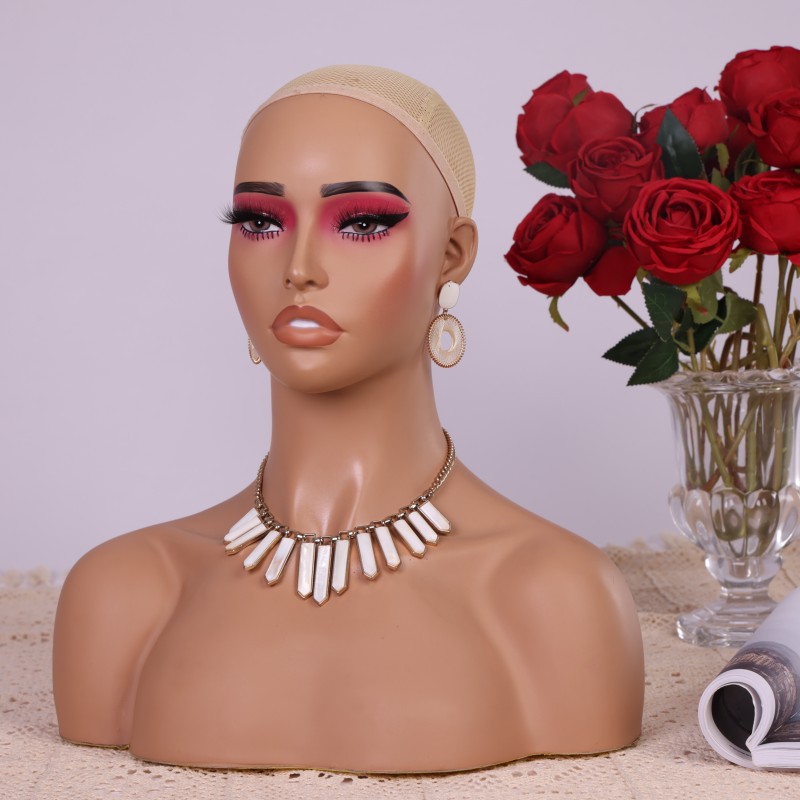 Głowa manekina z PVC, pół ciał – Body Jewelry Store recenzja i cena