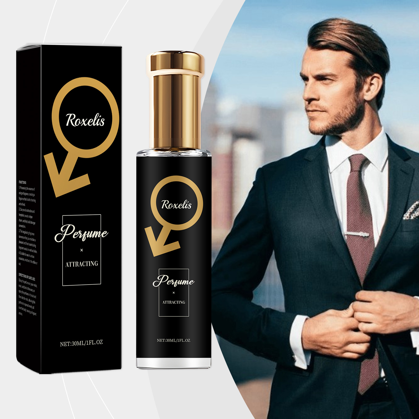 Roxelis 30ml Męski Perfumy Fer – Body Jewelry Kit recenzja i cena