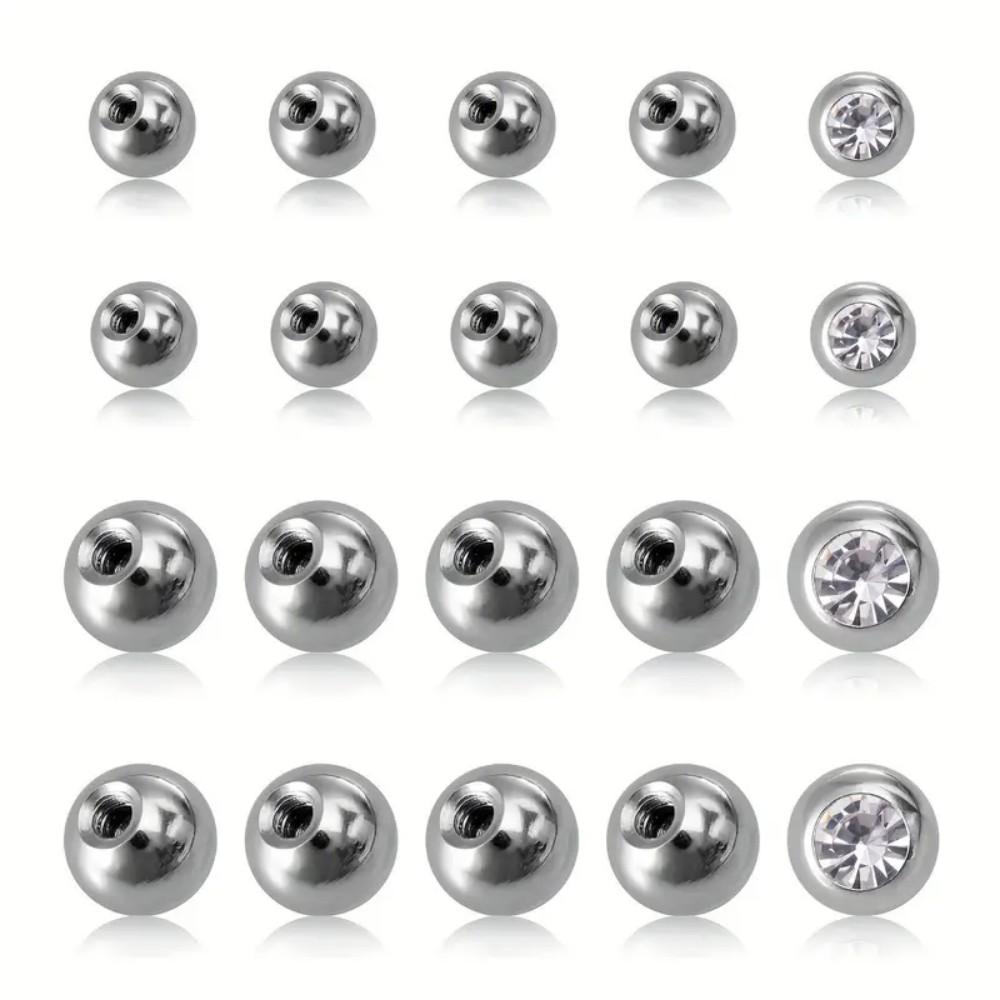 10 sztuk kulki do piercingu 3m – Body Jewelry Store recenzja i cena