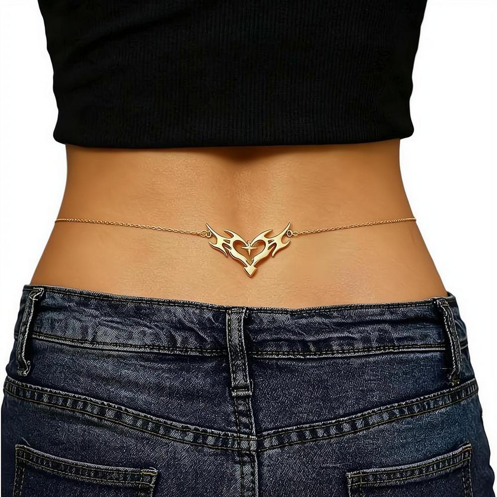 Gotycki Łańcuszek na Pas dla K – Body Jewelry Goth recenzja i cena