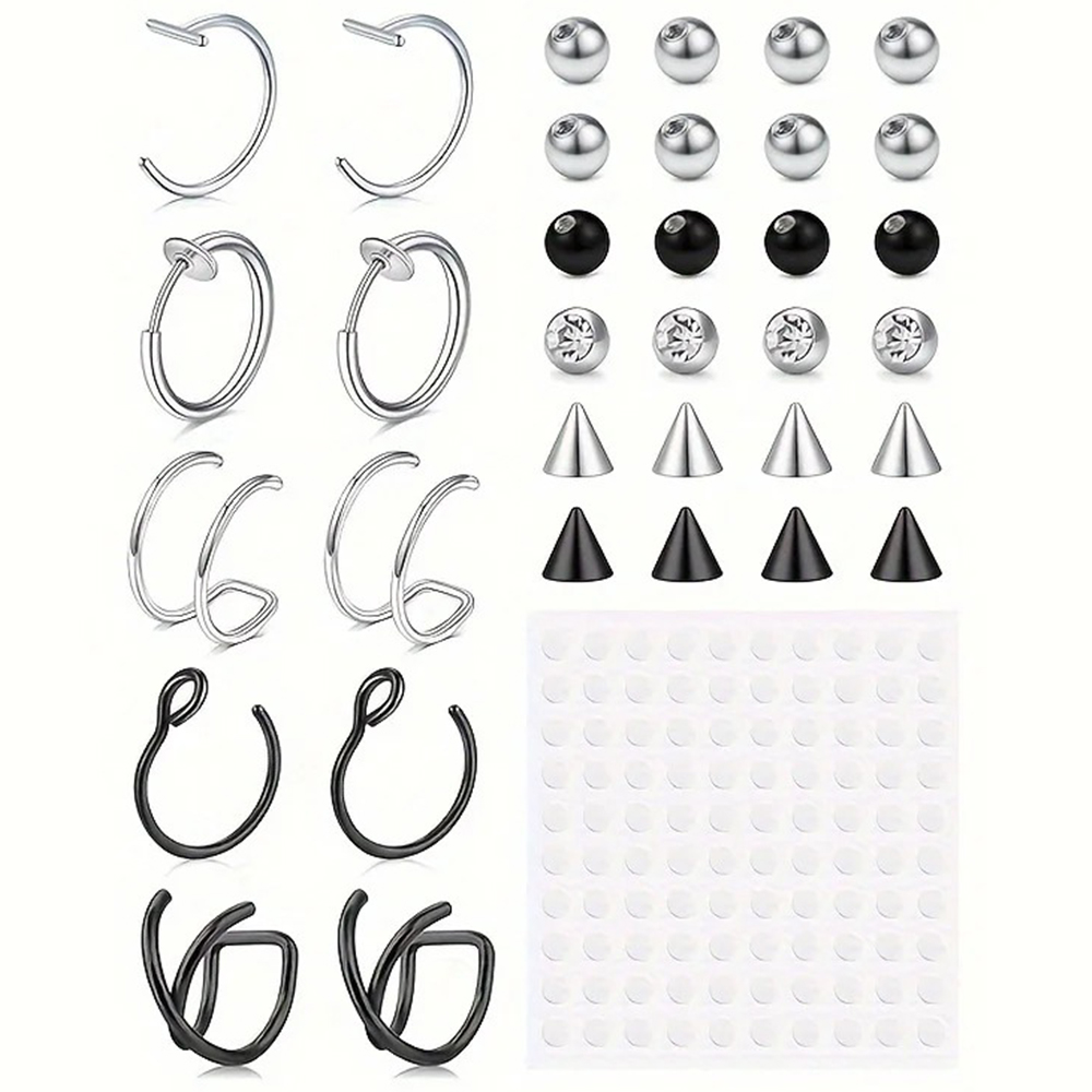 Sztuczne piercingi, sztuczny k – Body Jewelry And Earrings recenzja i cena