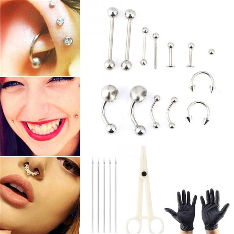 1 zestaw jednorazowe profesjon – Body Jewelry Kit recenzja i cena