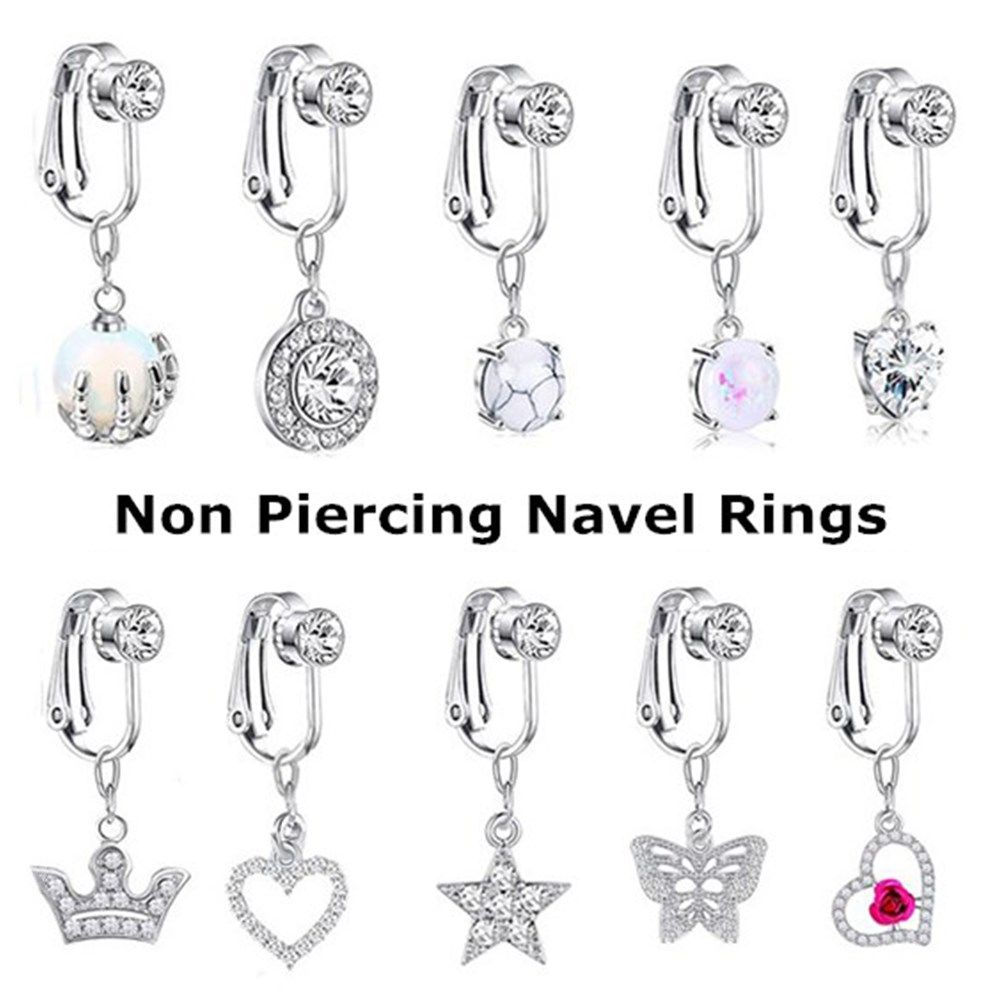 Klipsy w kształcie motyla, kol – Body Jewelry And Earrings recenzja i cena