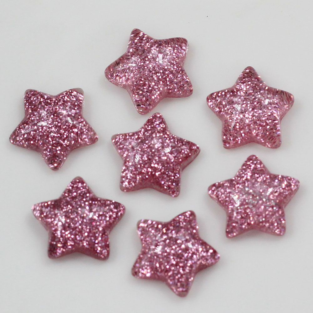 Hurtownie 15mm śliczne Glitter – Star Flat Back recenzja i cena