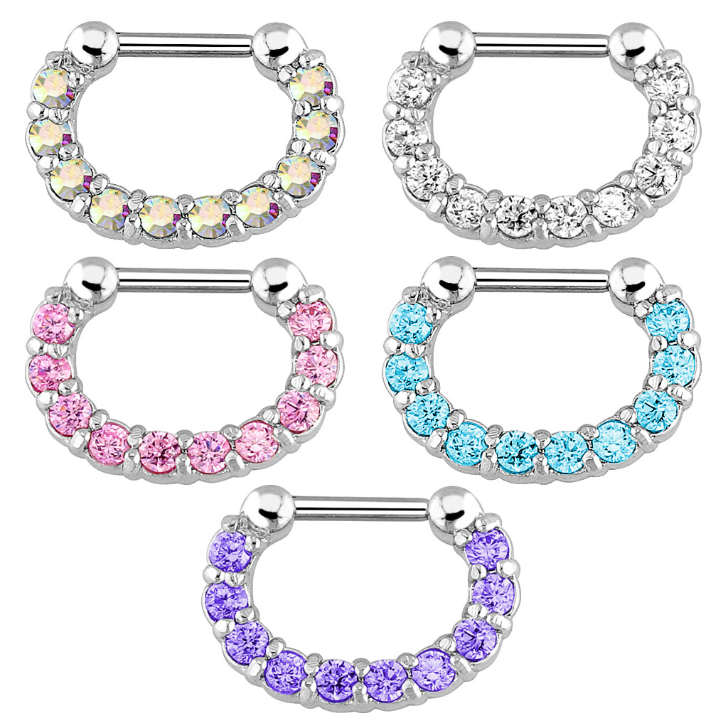 1 szt. Klipsowy pierścień na p – Body Jewelry And Earrings recenzja i cena