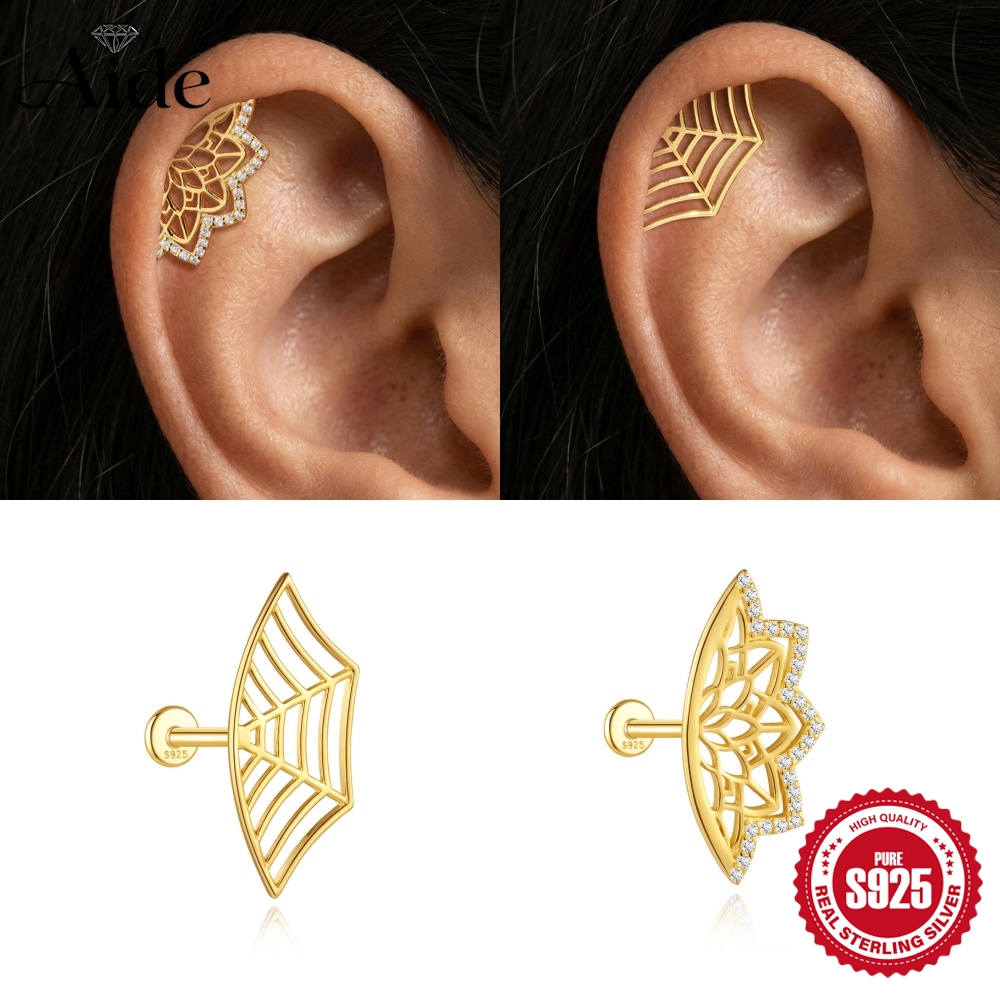 AIDE 925 Srebro Próby Sterling – Star Flat Back recenzja i cena