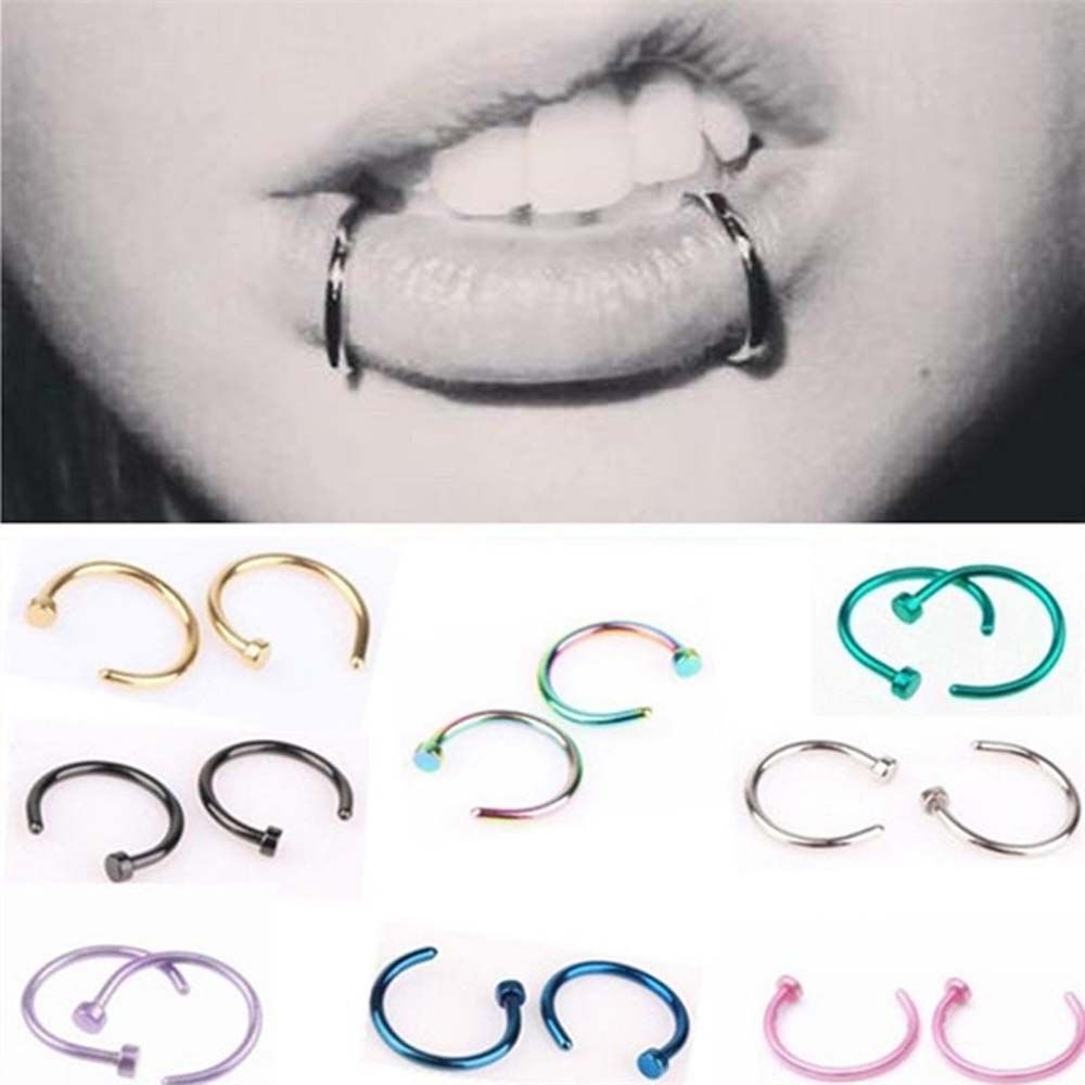 10 szt. cienkich kolczyków w k – Body Jewelry And Earrings recenzja i cena
