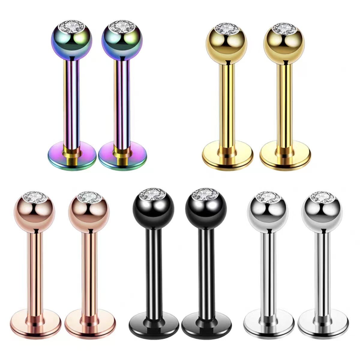 Kolczyk do piercingu ze stali  – Body Jewelry And Earrings recenzja i cena