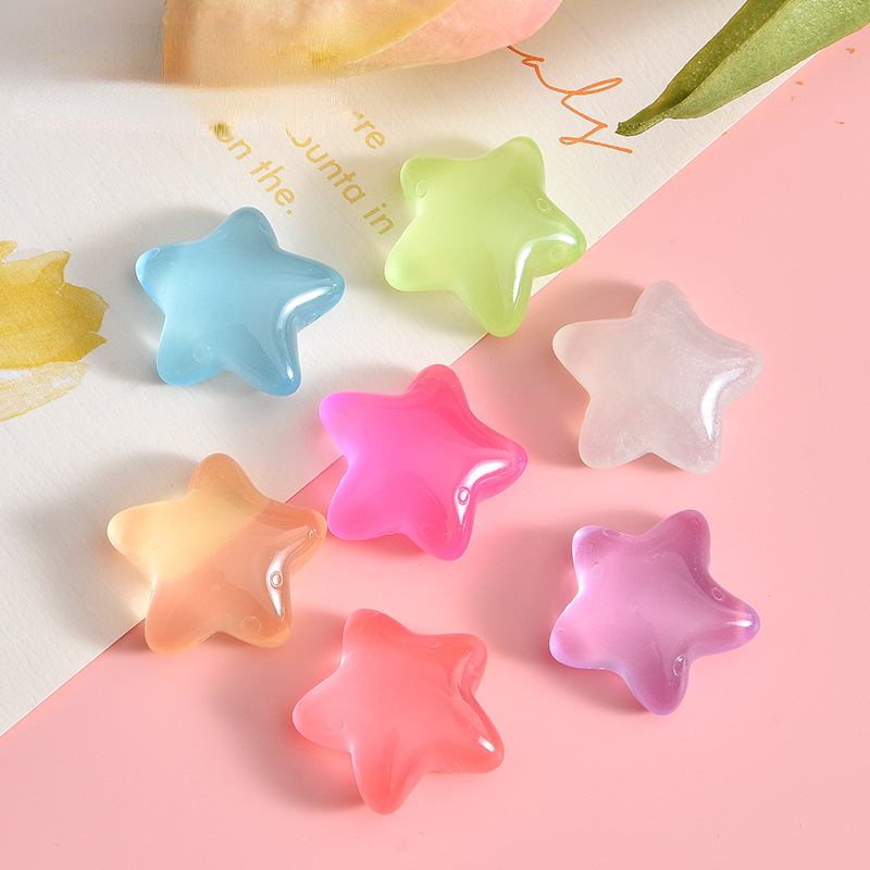 10 sztuk fluorescencyjna pięci – Star Flat Back recenzja i cena