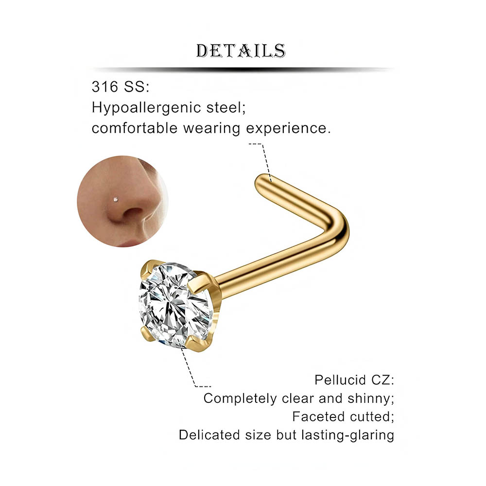 12-częściowy pełny zestaw hipo – Body Jewelry Kit recenzja i cena